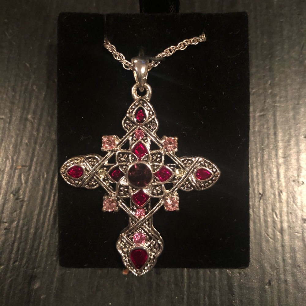 Gemstone Cross